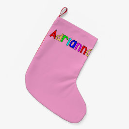 Calcetín Navideño Pequeño Adrianna