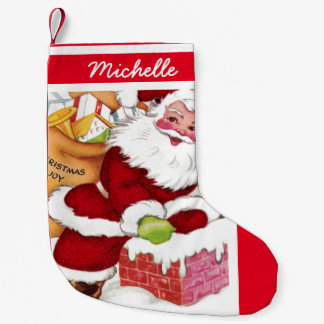 Calcetín Navideño Pequeño Alegría del navidad