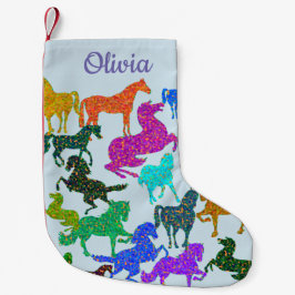 Calcetín Navideño Pequeño Almacenamiento de encargo del navidad de los