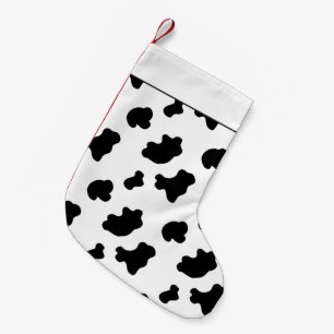 Calcetín Navideño Pequeño Almacenamiento del navidad del modelo de la vaca