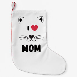 Calcetín Navideño Pequeño Amo a mamá