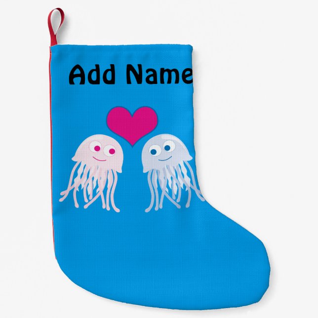 Calcetín Navideño Pequeño Amor a las marionetas (Anverso)