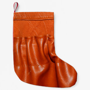 Calcetín Navideño Pequeño Antiguo detalle de asiento de coche vintage de cue