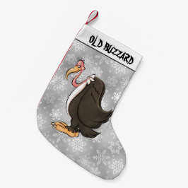 Calcetín Navideño Pequeño Antiguos Navidades de Buzzard en caldo de leña