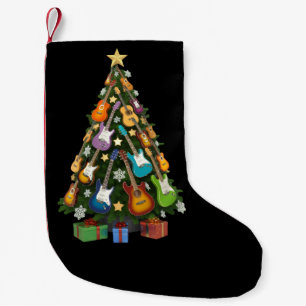 Calcetín Navideño Pequeño Árbol de Navidad de teatro musical amante alegre g