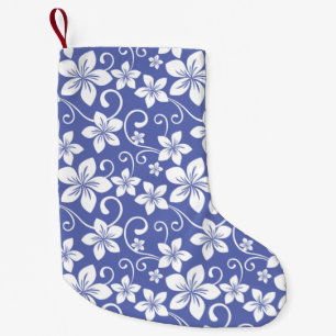 CALCETÍN NAVIDEÑO PEQUEÑO AZUL HAWAII (PERIWINKLE)