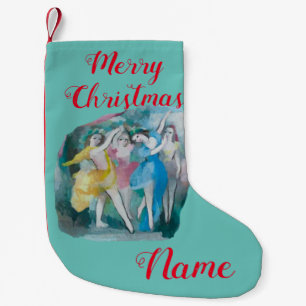 Calcetín Navideño Pequeño Bailarines Chica Thunder_Cove