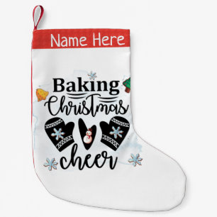 Calcetín Navideño Pequeño Baking Navidades Cheer