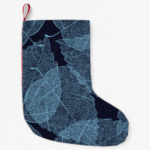 Calcetín Navideño Pequeño Baldosas De Madera: Textura Elegante Del Suelo.