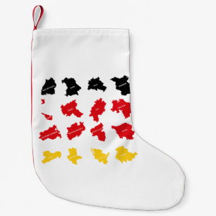Calcetín Navideño Pequeño Bandera de los Estados alemanes
