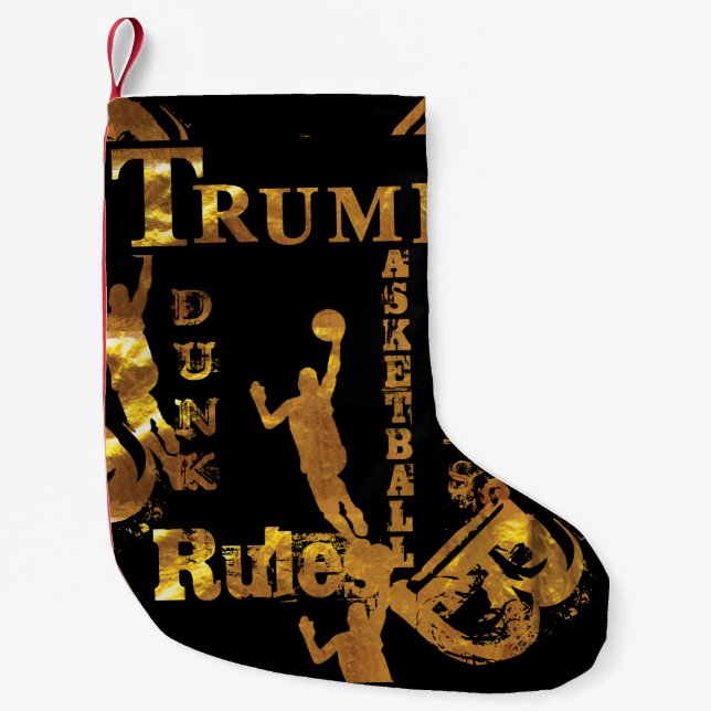 CALCETÍN NAVIDEÑO PEQUEÑO BASKETBALL (Anverso)