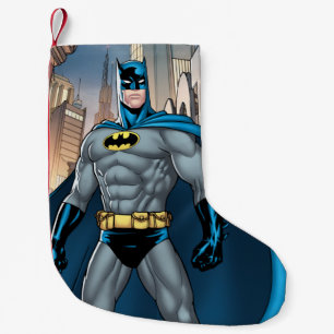 Calcetín Navideño Pequeño Batman Kicks