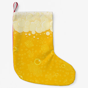 Calcetín Navideño Pequeño Bebe Bubbles 🍺