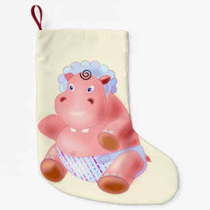 Calcetín Navideño Pequeño Bebé Navidades de Hippo