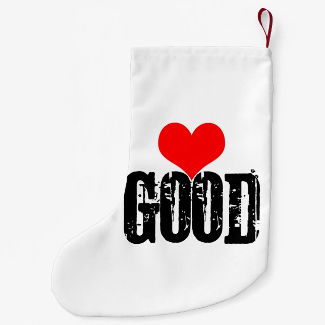 Calcetín Navideño Pequeño Bien (Reverso)