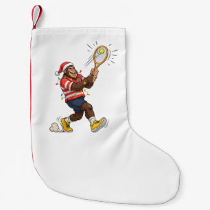 Calcetín Navideño Pequeño Bigfoot Sasquatch Tenis Navidad 2026 Fiesta