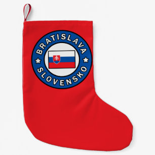 Calcetín Navideño Pequeño Bratislava Eslovaquia