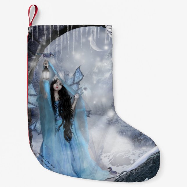 Calcetín Navideño Pequeño Bringer of Winter (Anverso)