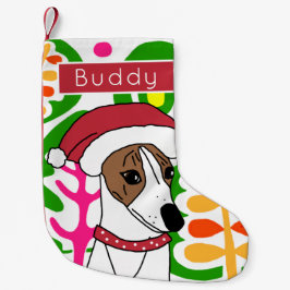 Calcetín Navideño Pequeño Buddy los Navidades blanquean a pequeños Navidades