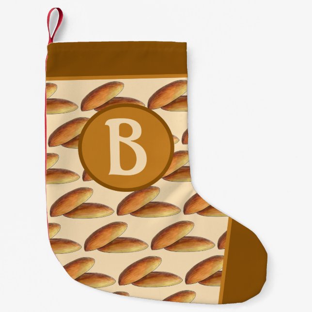 Calcetín Navideño Pequeño Bulla Pasteles de melaza jamaiquina tradicionales (Anverso)