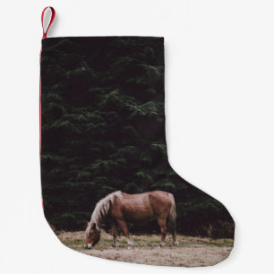 CALCETÍN NAVIDEÑO PEQUEÑO CABALLO A LA SOMBRA DE LOS CONFIADORES