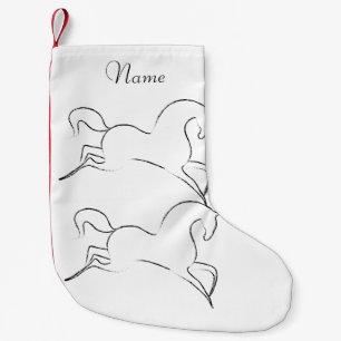 Calcetín Navideño Pequeño Caballo salvaje Thunder_Cove
