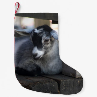 Calcetín Navideño Pequeño Cabra