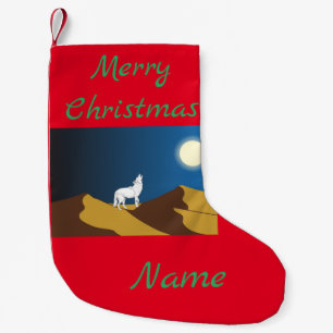 Calcetín Navideño Pequeño Cajón de Coyote Thunder_Cove