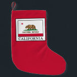 Calcetín Navideño Pequeño California<br><div class="desc">California</div>