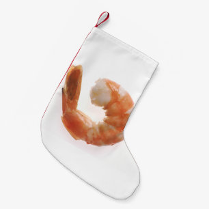 Calcetín Navideño Pequeño Camarón cocinado