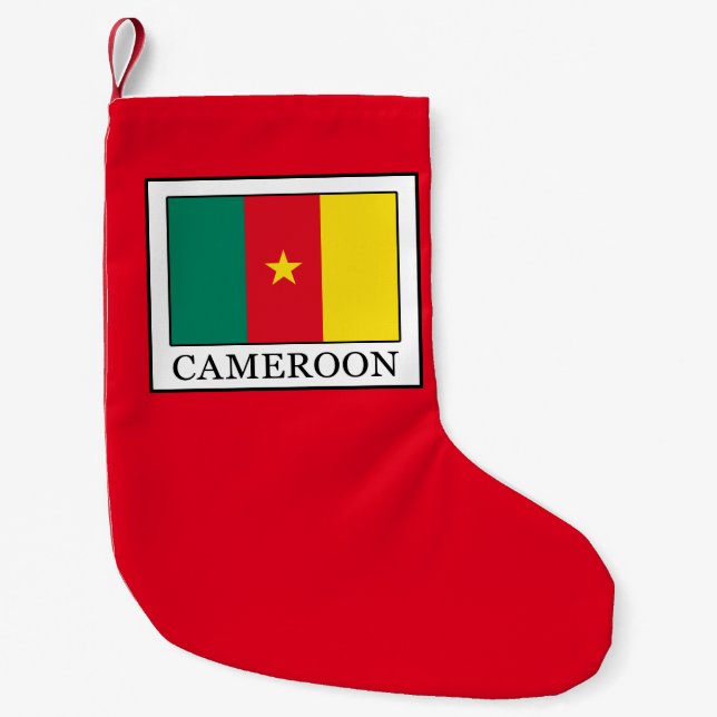 Calcetín Navideño Pequeño Camerún (Anverso)