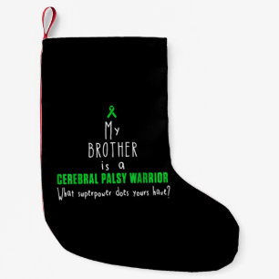 Calcetín Navideño Pequeño Camiseta del hermano Guerrero de la conciencia de