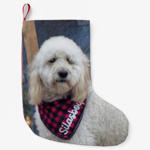 Calcetín Navideño Pequeño Caniche