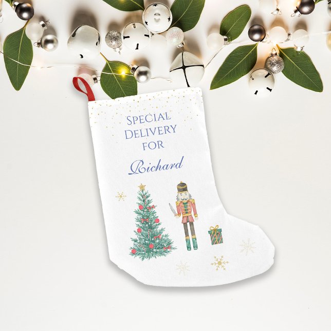 Calcetín Navideño Pequeño Cascanueces (Subido por el creador)