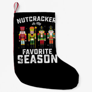 Calcetín Navideño Pequeño Cascanueces Es Mi Temporada Favorita De Navidad