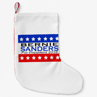 Calcetín Navideño Pequeño Chorreadoras de Bernie para el presidente 2016