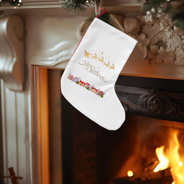 Calcetín Navideño Pequeño Christmas Stocking (Subido por el creador)