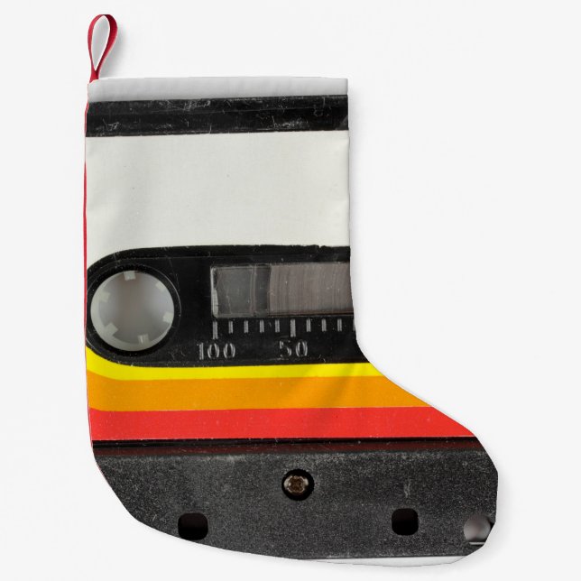Calcetín Navideño Pequeño Cinta musical (Anverso)