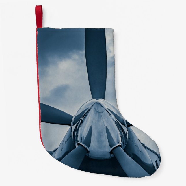 Calcetín Navideño Pequeño ¡Claro, Prop! (Anverso)