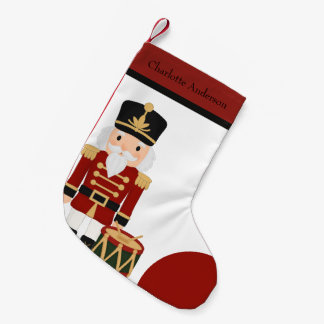 Calcetín Navideño Pequeño Classic Nutcracker Christmas