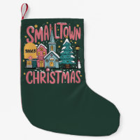 Código Postal Personalizado Pueblo Pequeño Navidad