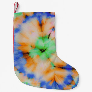 Calcetín Navideño Pequeño Colas negras, cosecha ondulada.