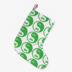 Calcetín Navideño Pequeño Compartir el camino Yin Yang