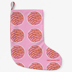 Calcetín Navideño Pequeño Conchas en alza