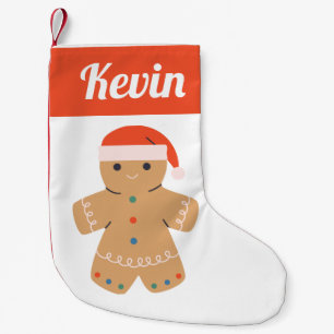 Calcetín Navideño Pequeño Cookies de Gingerbread