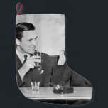 Calcetín Navideño Pequeño Couple sitting together in a restaurant flirting w<br><div class="desc">Couple sitting together in a restaurant flirting with each other
vintage,  couple,  restaurant,  woman,  people,  flirting,  man,  romance,  romantic,  table,  1910-1940,  20 year olds,  20-30,  20-30 years,  20s,  25-30 years,  adult couple,  adults,  b,  black and whitevintage,  retro,  illustration, </div>