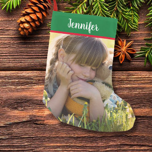 Calcetín Navideño Pequeño Crea tus propios navidades personales de fotos com