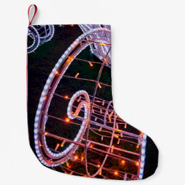 Calcetín Navideño Pequeño Crear remolino rosa