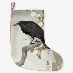 Calcetín Navideño Pequeño Cuervo Cuervo Japonés Koson Pájaro