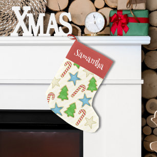 Calcetín Navideño Pequeño Cuidados Navidades caprichosos Cookie Cutout Patte